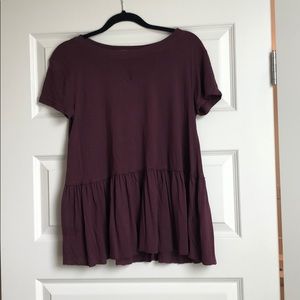 Urban Outfitters peplum top